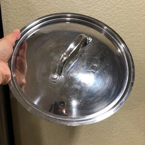 VTG REPLACMENT METAL LID APROX 10"